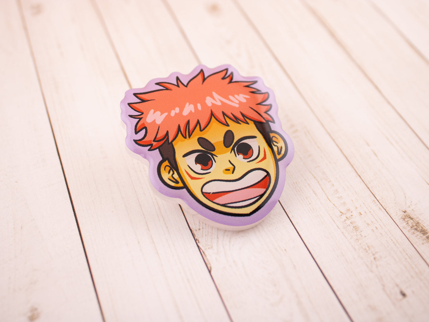 Demon Possessed Teen - Acrylic Pin