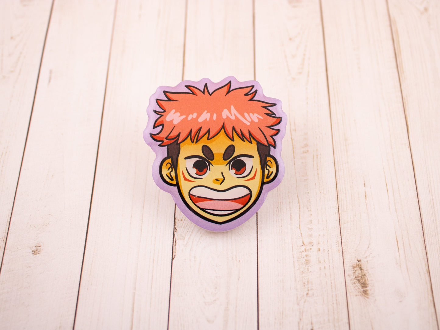 Demon Possessed Teen - Acrylic Pin