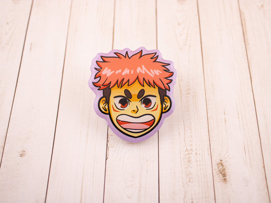 Demon Possessed Teen - Acrylic Pin