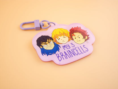 3 Braincells - Acrylic Charm