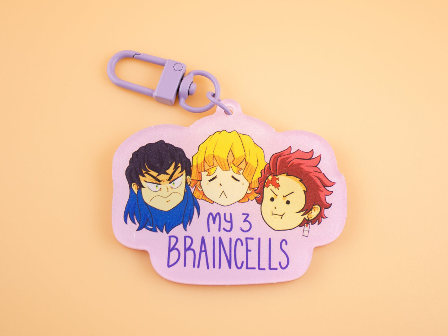 3 Braincells - Acrylic Charm