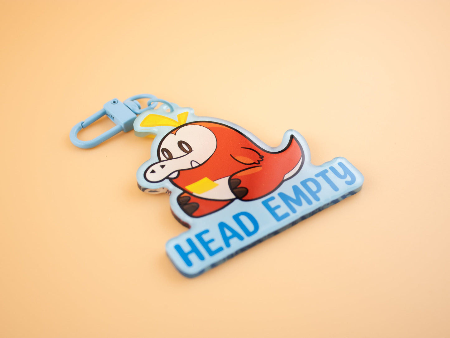 Head Empty Croc - Acrylic Charm