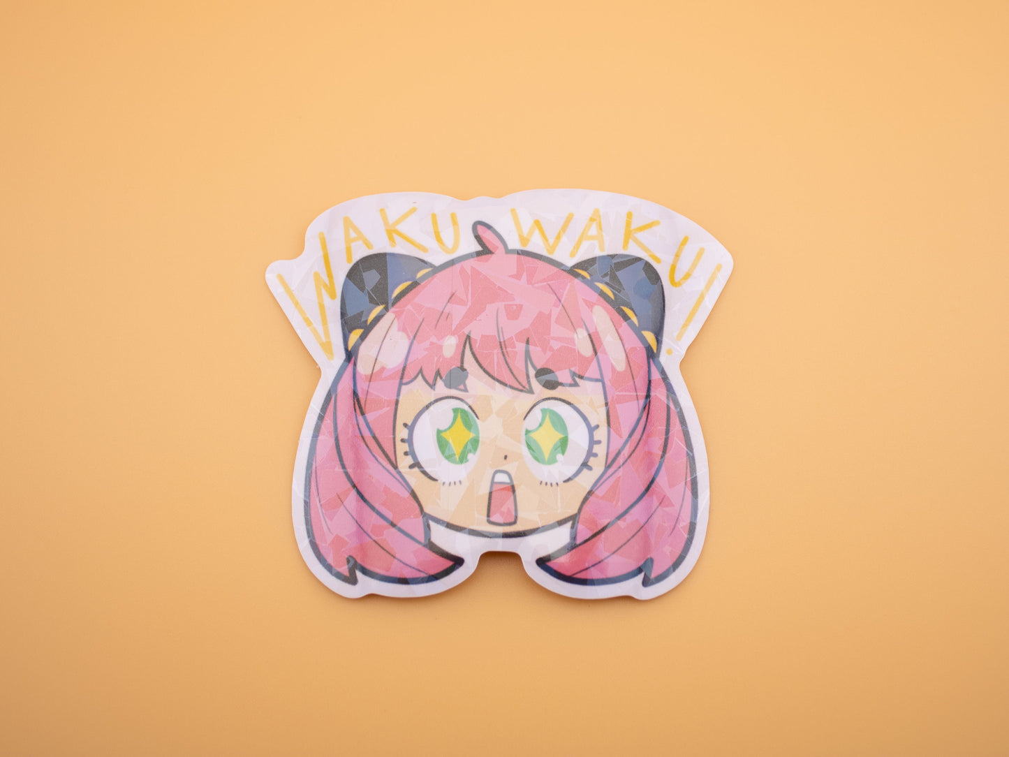 Pink Spy Daughter Sticker (Cute & Evil Variations)