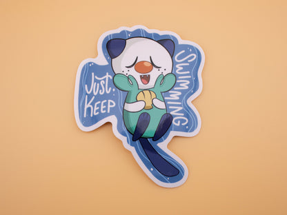 Just Keep Swimming Sticker