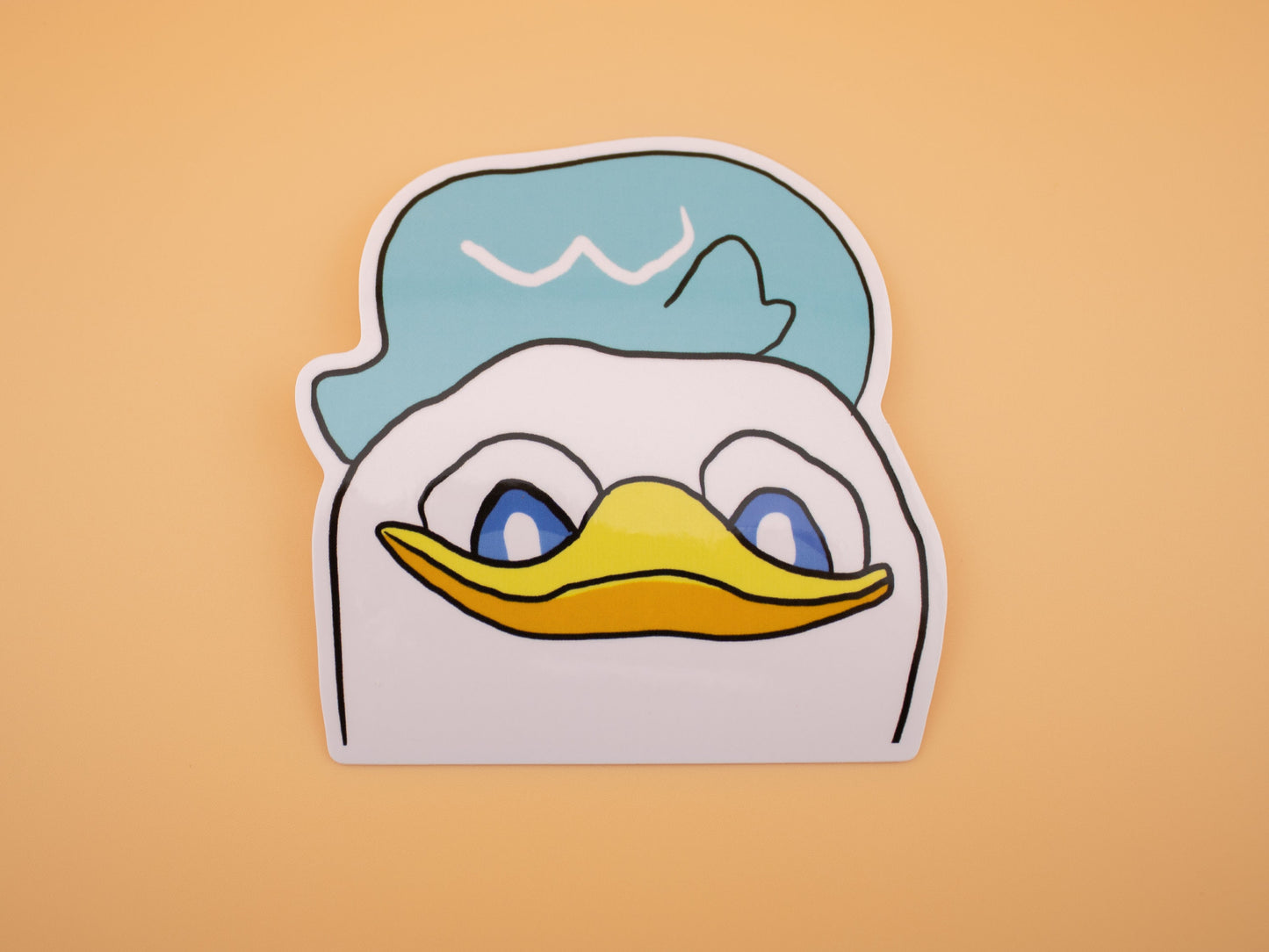 Meme Duck - Sticker