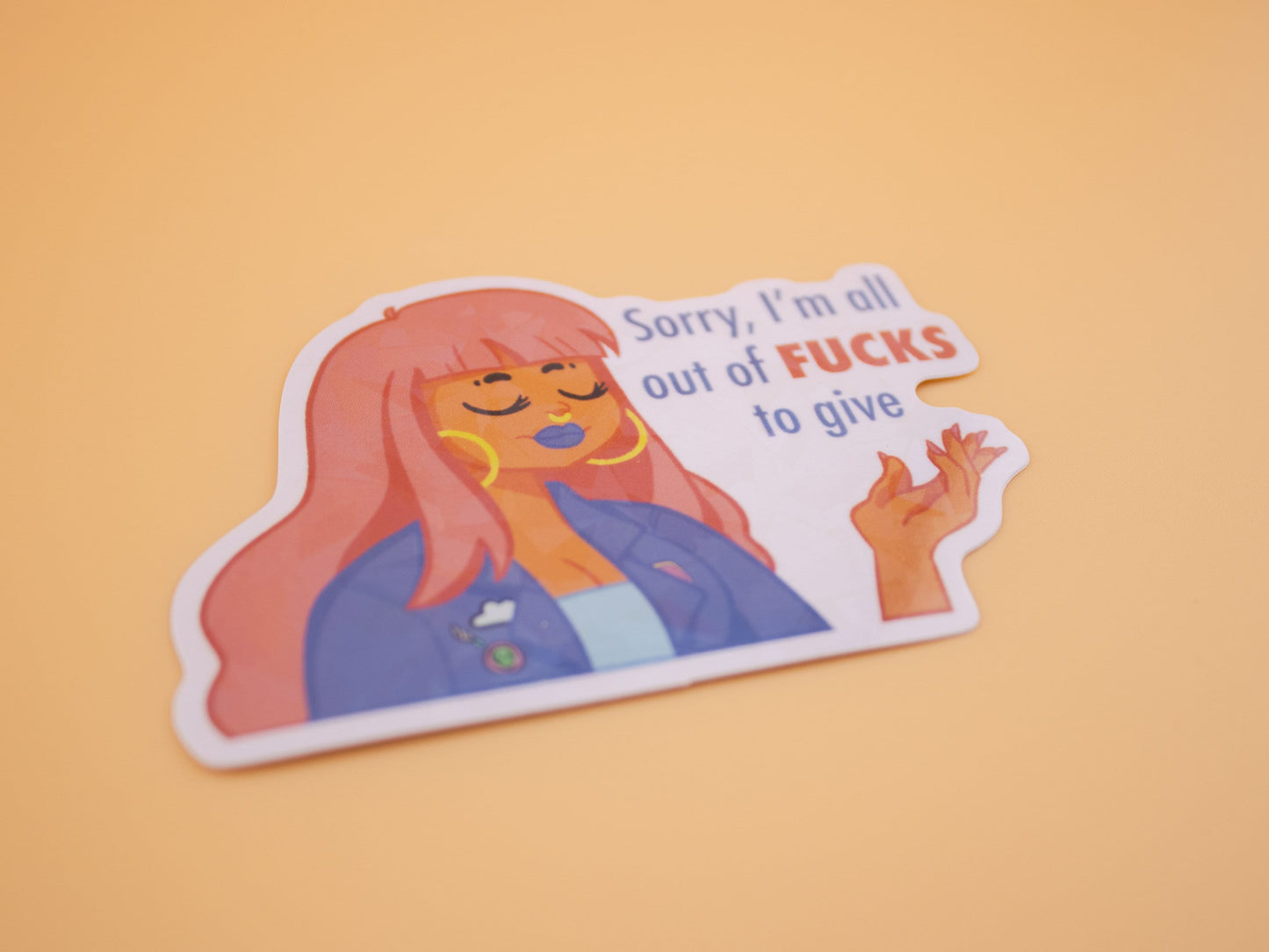 None To Give - Sticker