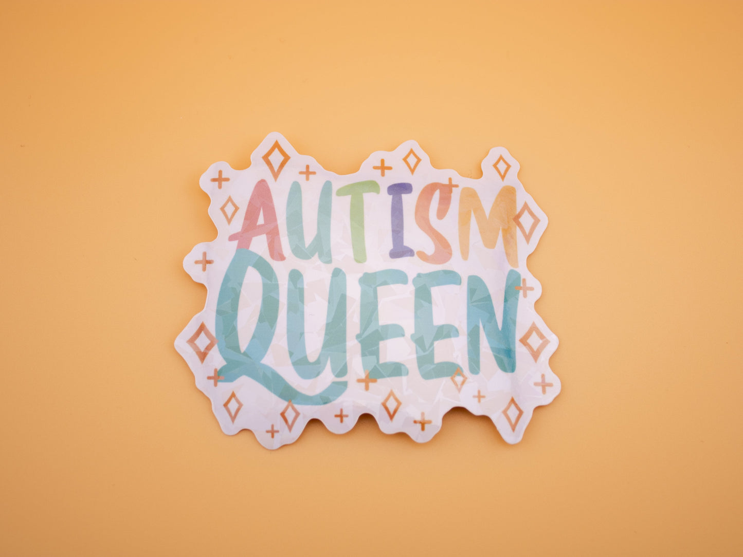 Autism King & Queen - Sticker